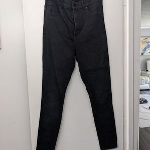 Express Super High Rise skinny Jeans Stretch Size 8 Regular Casual